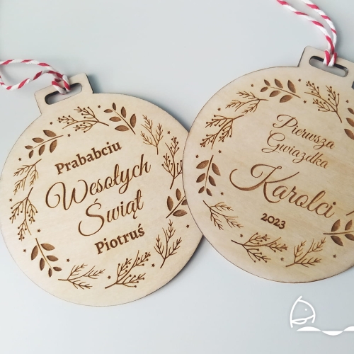 personalizowana bombka