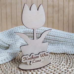 kwiatek do kolorowania - wzor 3 z personalizacją
