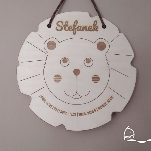 Metyczka dla dziecka ze sklejki